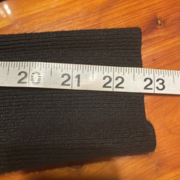 Medium Cyrus black long sleeve cowl neck knit sweater - Picture 16 of 16